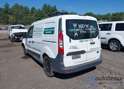 2017 Ford Transit Connect Xl из США, поврежденный, VIN NM0LS7E74H1301136